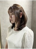 韓国式カット/ナチュラル/ニュアンス/レイヤー/透明感/モテ