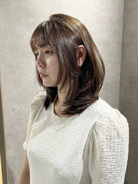 ネアー 新潟(NEER) 韓国式カット/ナチュラル/ニュアンス/レイヤー/透明感/モテ