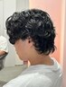 メンズカット＋デザインパーマ￥12000