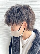 デプト(DEPT.)&nbsp;ツイストパーマ波巻きスパイラルパーマメンズパーマウルフカット