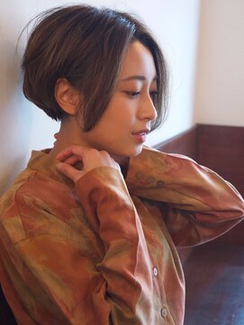 コモン 学芸大学(COMON) 暗めカラー/フェイスフレーミング[学芸大学駅/ドライカット]