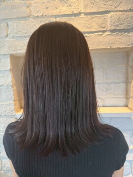 エヌアンドエー 春日部東口店(hair shop N&A) 毛先まで潤いとツヤが満ちる◎ナチュラルストレート