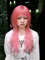 アドネ プライム(adne prime)&nbsp;ロングウルフ/クラゲヘアー/モーヴピンク