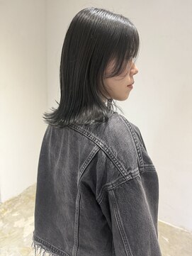 ブリーチなしダブルカラー/グレージュカラー