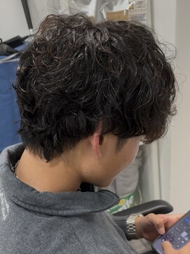 外国人風シャドウパーマ