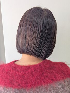 エンクス 天王町店(enx) 着物ヘア/ダークアッシュ/ミディアムレイヤーカット/天王町HA15