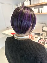 イズ(iss)&nbsp;【大須/矢場町】ショート　デザインカラー