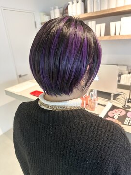 イズ(iss) 【大須/矢場町】ショート デザインカラー