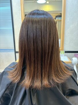 アトリア ヴィラ 横浜(Atria Villa) 【酸性ストレート×髪質改善バイカルテトリートメント】