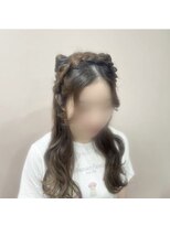 リリベル(Lily bell)&nbsp;編み込みカチューシャ猫耳