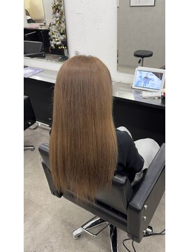 プライズ 所沢プロぺ通り店(prize) ブリーチカラー×ロングレイヤー/顔周り韓国風所沢