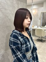 コレル(KORELLE)&nbsp;ブリーチなしで叶う深みボルドーカラー