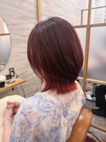 ジーナ ガーデンズ千早(Zina)&nbsp;《Zina千早 藤》外ハネ/レイヤー/ボブ//暖色20代30代40代