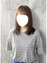 リレア 金町(Relair)&nbsp;顔まわりレイヤー/小顔ミディアムレイヤー/ワンカール「taku」