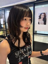 ザザ シンジュク(ZA/ZA shinjuku)&nbsp;ハッシュカット/ウルフレイヤー/顔周りレイヤー/新宿カット