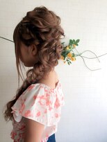ヘアメイクサロンシャルメ(Hair Make Salon CHARMER)&nbsp;編み込みラプンツェル