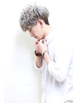 ヘアーサロン フォーメン イデア(hair salon for Men idea) マッシュショート ブリーチ ニュアンスパーマ 10代 20代【札幌】