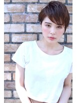 ベター(better)&nbsp;wash brown highlight short#2