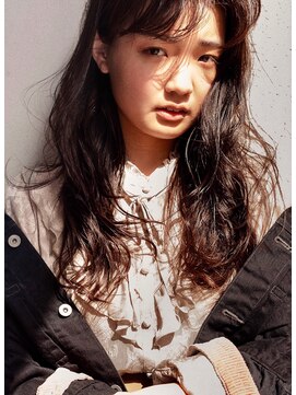 ヘアーアンドアトリエ マール(Hair&Atelier Marl) 【Marl】アプリエカラーのブルーブラウンの抜け感ロング♪