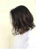 ナチュラルグラデーション 外ハネボブ