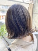 #くすみカラー#外国人風カラー#ボブ