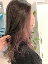 フィゼル あべのルシアス店(Aujua fizelle) おしゃれ度アップ×インナーカラー*増崎彩乃