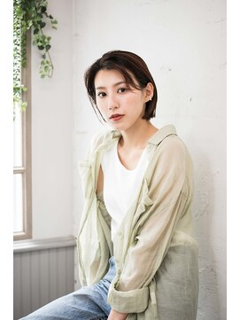 カリン 横浜店(carin) 【carin横浜】ショートボブ/大人かわいいヘア/マロンベージュ
