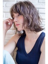 レーヴバイロンド 仙台(Reve by Lond)&nbsp;ボブ ブリーチ ハイライト ケアブリーチ 白髪ぼかし