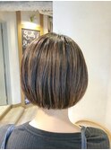 ぱっつんボブ