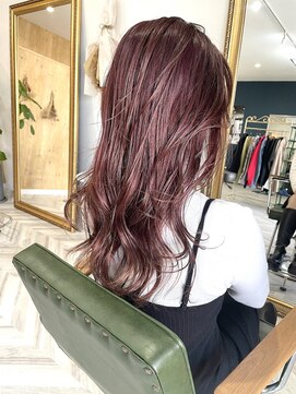 ネバーランド(NEVERLAND) 【NEVERLAND大在】ラベンダーカラー☆レイヤーカット☆モテ髪☆