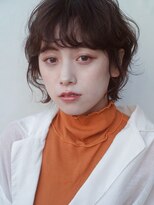 レジュアル(RESSUAL)&nbsp;大人可愛い20代30代40代インナーカラー小顔ウルフレイヤーボブ