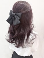 ランテルディ 渋谷(LANTERDIT)&nbsp;【LANTERDIT】ブリーチなし☆暗めパープルラベンダーカラー/Risa