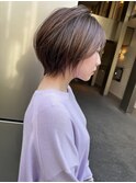 GRANDLINE 千崎聖太　丸みのナチュラルショートボブ