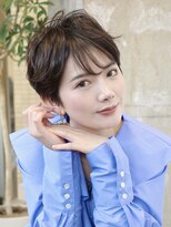 大人マッシュショート／丸みショート／イメチェン／30代40代50代