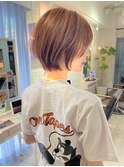 10代20代30代ショートボブ丸みショートマッシュショート似合わせ