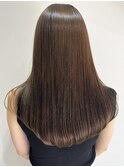 髪質改善☆美髪ワンカール×オリーブベージュ/オリーブアッシュ