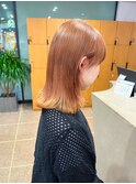 【nao. style】オレンジ ベージュ ハニーオレンジ