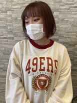 サード(ThairD) ロブ/ぱっつん前髪/アースカラー/30代40代50代
