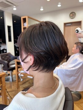 ステラ 川口東領家店(STELLA) 大人女性ショートボブ30代40代50代60代白髪ぼかし