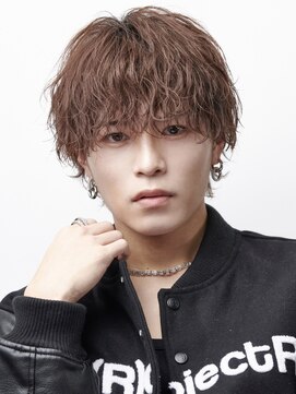 オーシャントーキョー 渋谷(OCEAN TOKYO) シースルーマッシュツーブロックセンターパート刈り上げ韓国ヘア