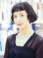 ビュートリアム 福岡(BEAUTRIUM)&nbsp;自然乾燥で決まるクセ毛風ボブヘアー