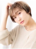 ブリーチダブルカラー小顔丸みショートa小山10代20代30代 