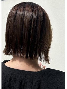 パシフィックダズールコパン(Pacific Dazzle copain) 艶感ストレート×明るめカラー