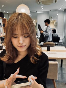 コル(Cor) オリーブベージュ　ブリーチオンカラー