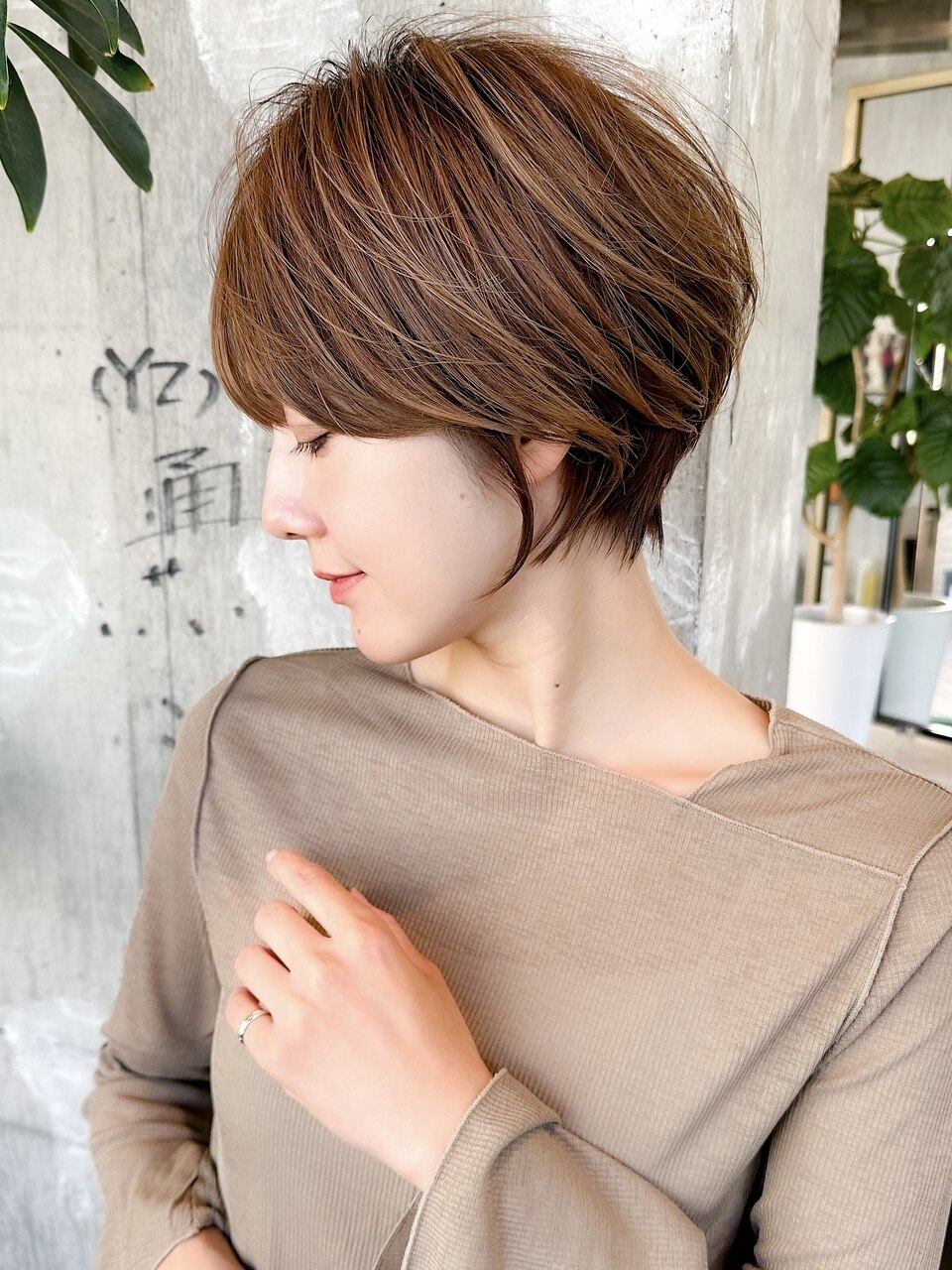 ショートヘア/大人ショート/ショートボブ/30代40代50代/表参道