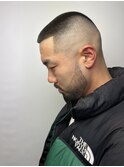 坊主フェード、バズカット