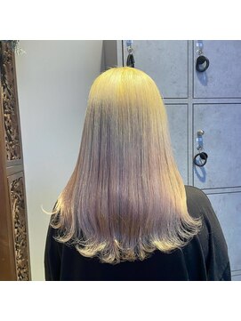 ヘアリゾート粋 新宿三丁目本店 『関口』ハイトーンカラー☆