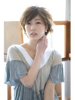 TRE南流山　レイヤーパーマ×細めハイライトのマッシュボブd