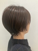 ラクーン(raccoon)&nbsp;白髪活かしカラーショート