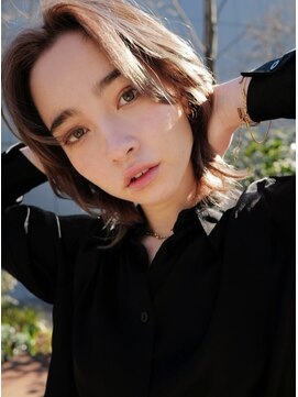 アレンヘアー 梅田店(ALLEN hair) センターパート×ウルフヘア